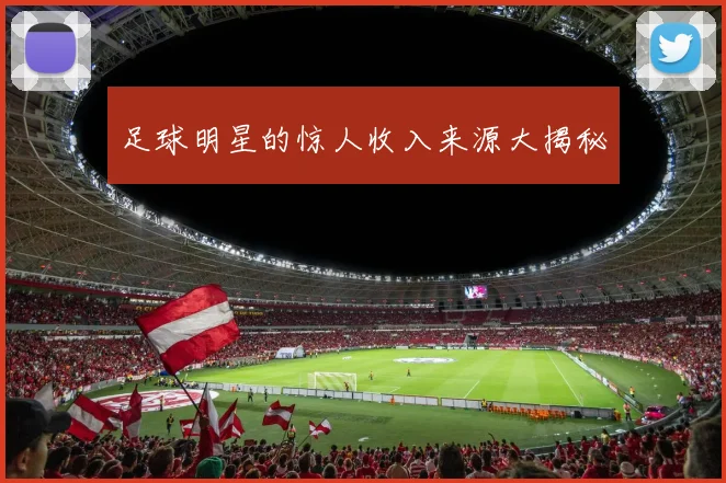 足球明星的惊人收入来源大揭秘